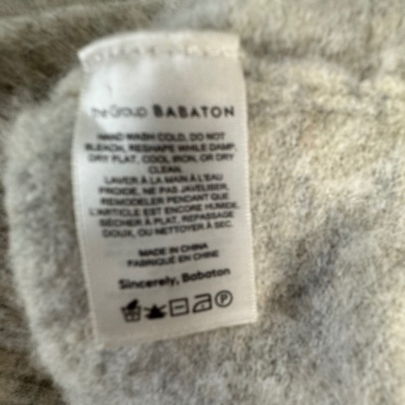 Aritzia The Group/Babaton Plutarch Acrylic/Wool/Alpaca Turtleneck Sweater Sz M - Picture 5 of 6